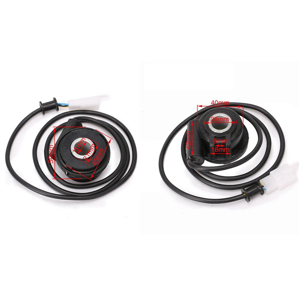 Velocímetro de 800mm para motocicleta, Sensor de grabación, piezas de repuesto para Exterior, estuche de fácil operación
