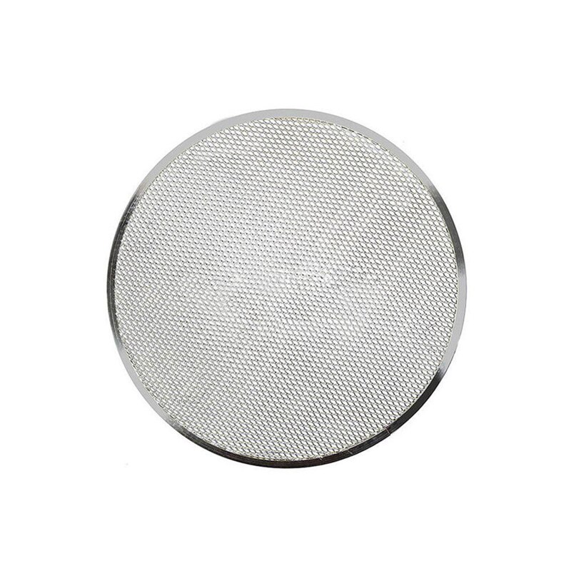 Plateau à Pizza en pierre à Pizza 6-22 pouces | Plateau à Pizza pour Pizza en Aluminium, maille plate, four à Pizza plateau à Pizza, moule outils de cuisson, outil de cuisine