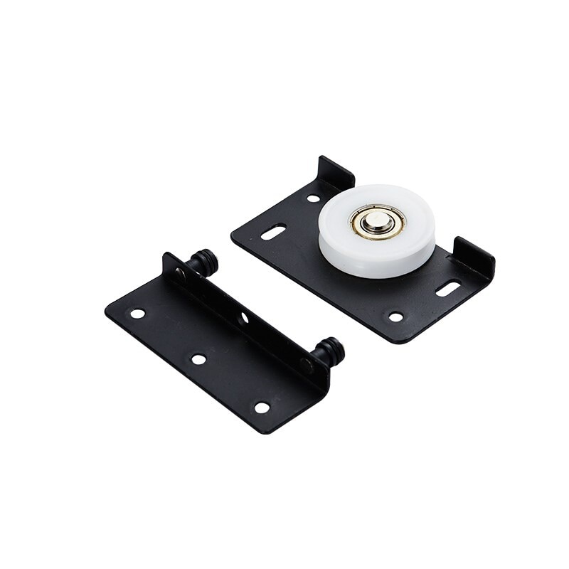 1pcs Iron Pulley Cabinet Moving Door Solid Wood Wardrobe Door Wheel Track Wheel Sliding Door Mute Pulley Furniture Parts