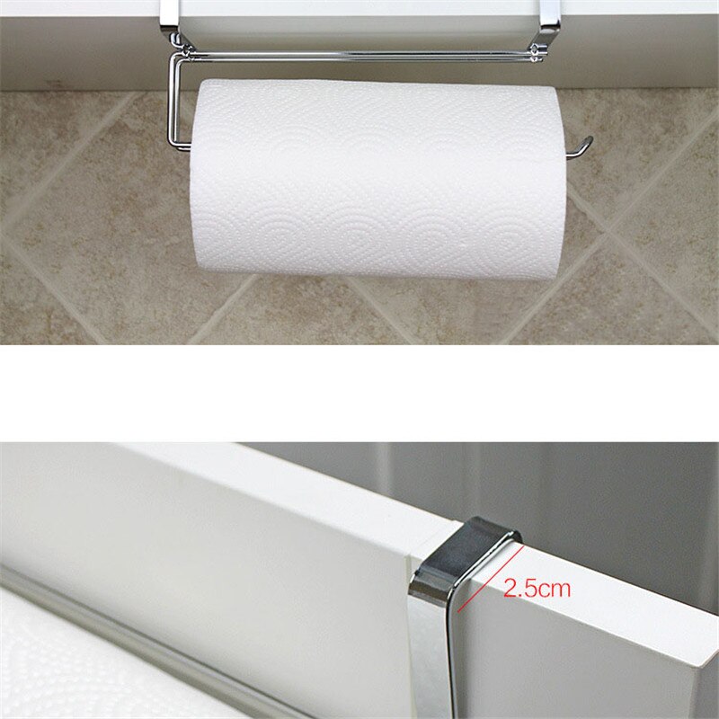 Keuken Tissue Houder Badkamer Toiletrolhouder Toiletpapier Stand Wc Papierrolhouder Handdoekenrek Keukenkast Houder