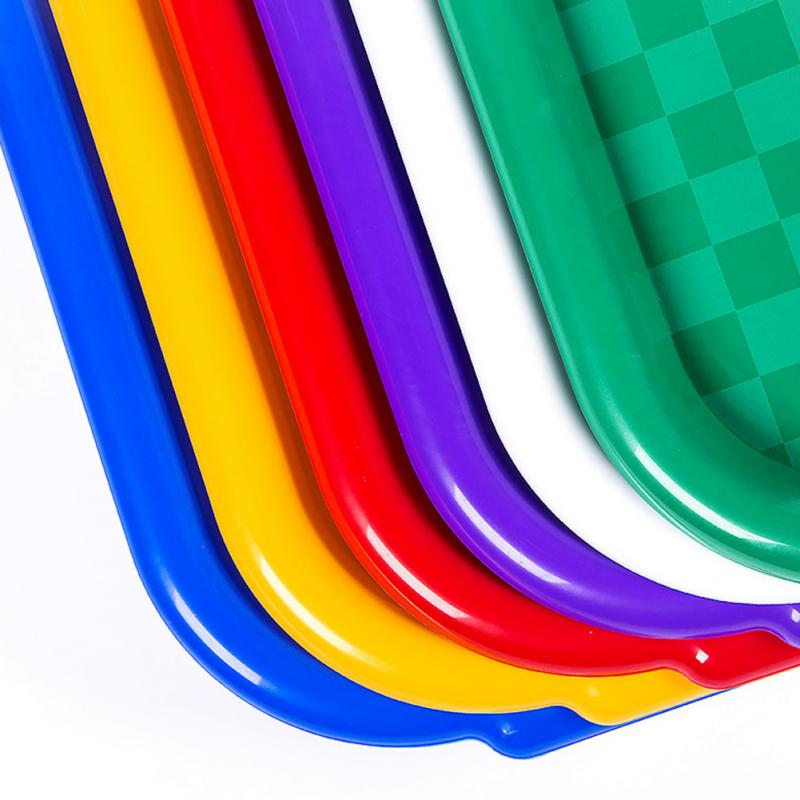 Art Tray Serving Crafts Home Fast Food Kitchen For Kids Preschool Classroom Activity Daycares Drawing Plastic Organizer Painting