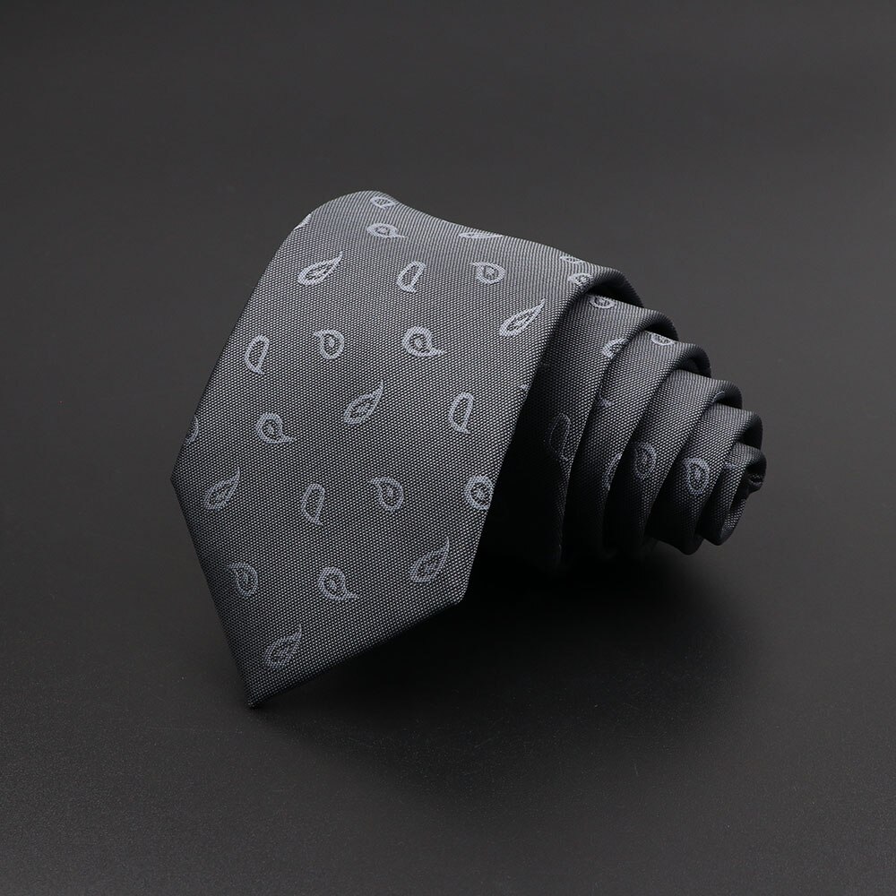 Mannen Stropdas Klassieke Effen Kleur Streep Plaid 8Cm Jacquard Marine Stropdas Accessoires Dagelijkse Slijtage Das Wedding Party