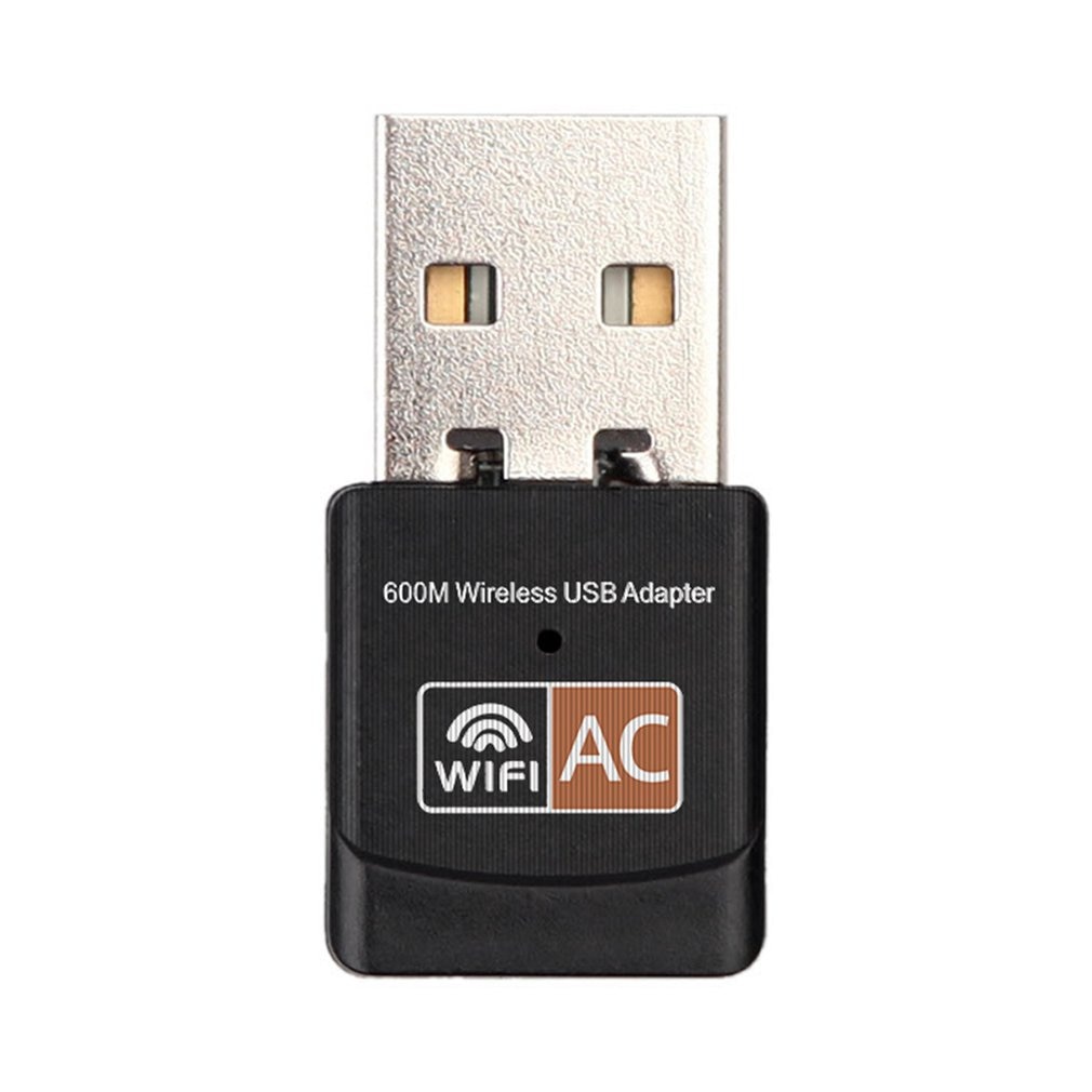 Usb wifi adapter 600 mbps wi fi adapter lan wifi dongle ac wifi mottaker antenne usb ethernet  pc 5 ghz trådløs ekstern