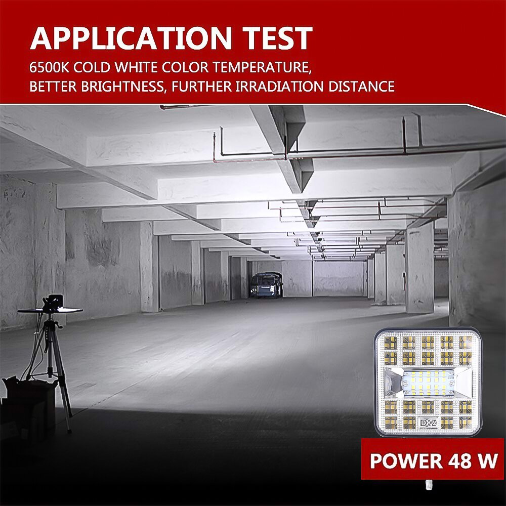 LED Car Work Light Aluminum Camping LED Work Light Bar Combo Flood Beam offroad Driving Work Fog Light For offroad