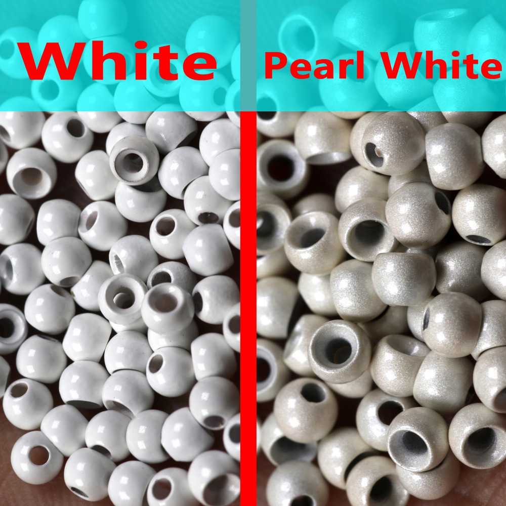 Wifreo 20PCS 2.8mm 7/64" Fly Tying Brass Beads Beadhead Nymph Stonefly Streamer Fly Tying Weighted Head FL Orange Rainbow Golden