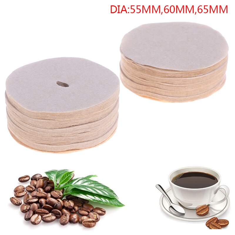 100Pcs Koffie Maker Vervanging Filters Papier Voor Aeropress Koffie