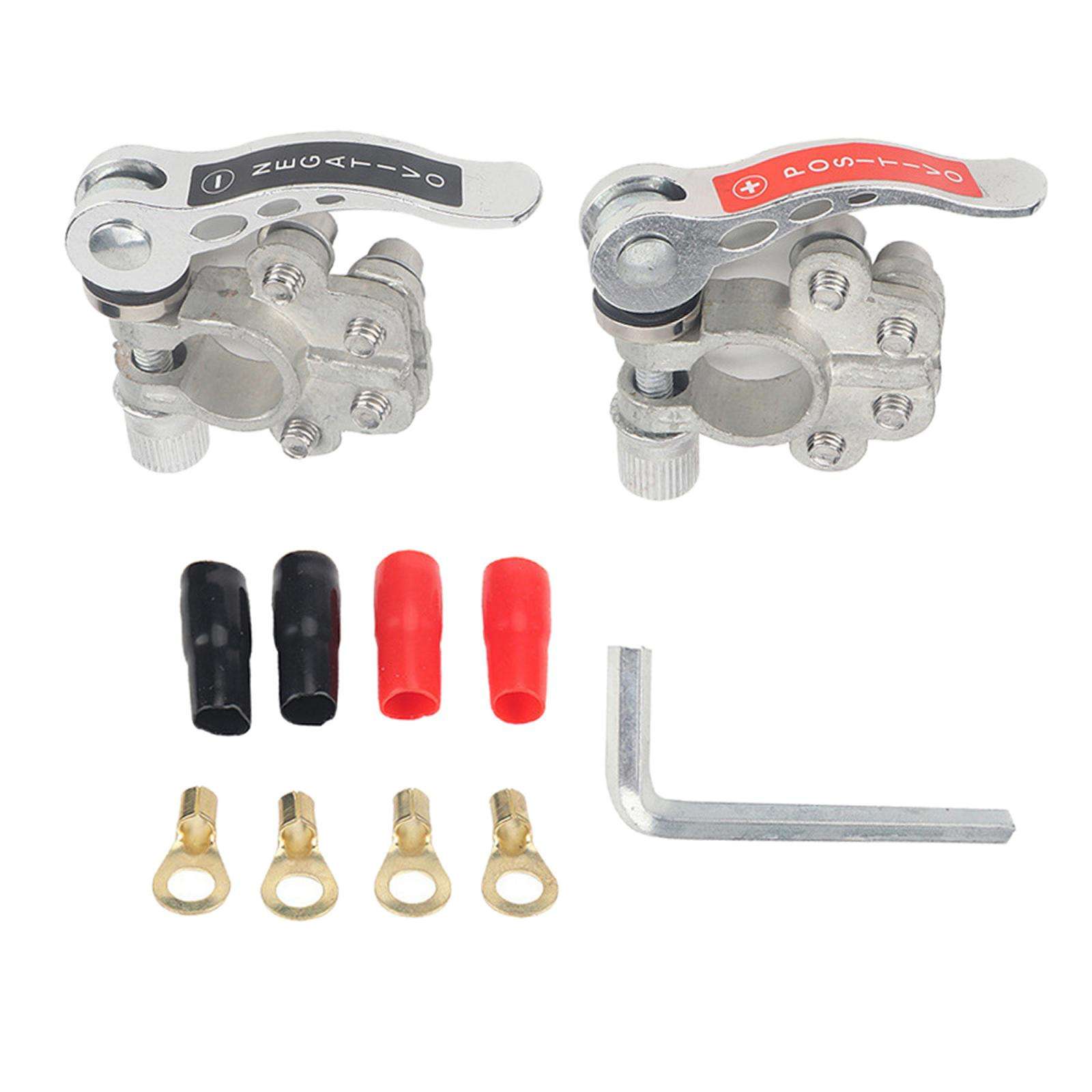 Boat Tractor Battery Terminal Connector Clamp Adjust Disconnect Toolless