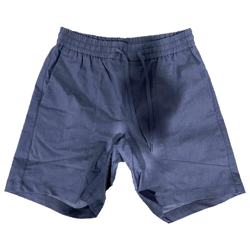 Lulu – Shorts amples pour hommes, printemps et été, sport, Fitness, loisirs, série BOWLINE, outillage à la en plein air, couleur unie: Dark Blue / L(10)