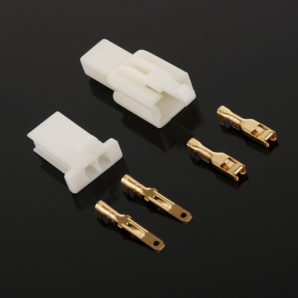 1/5/10Sets 2.8mm Electrical wire Connector Male Female Motorcycle terminal plug Kits