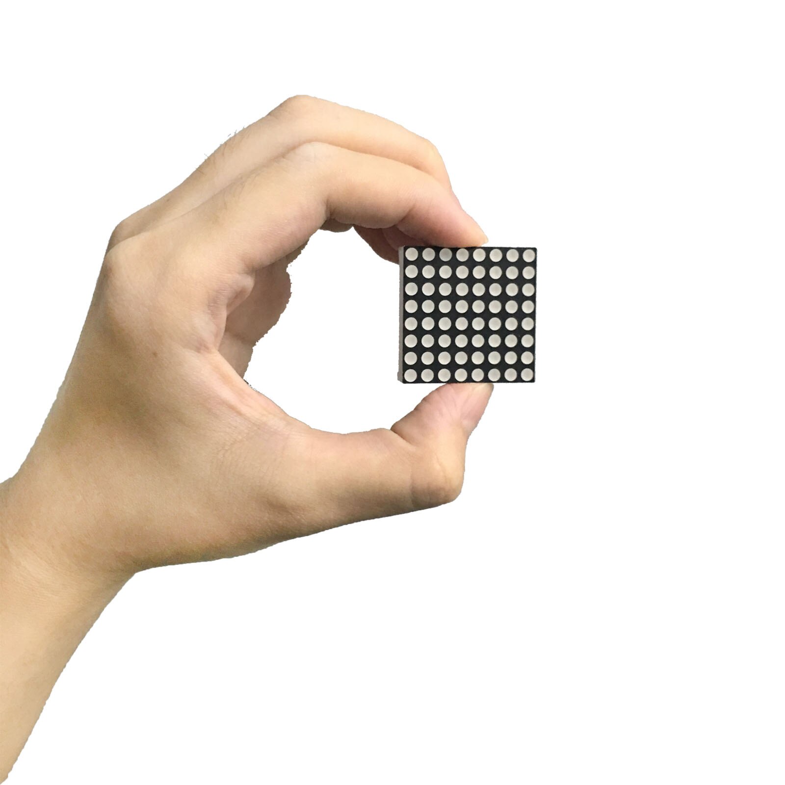 MCIGICM 32mm Square 8*8 Red Color 3mm LED Common Anode Matrix Screen - Super Bright 32mm*32mm