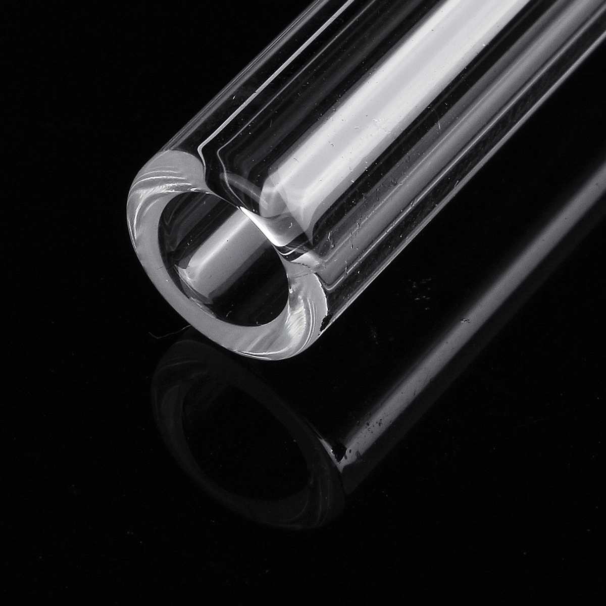 10Pcs 200x7x2mm Thick Transparent Wall Borosilicate Glass Blowing Tube Mixer Rod for School Lab Chemical Experiment