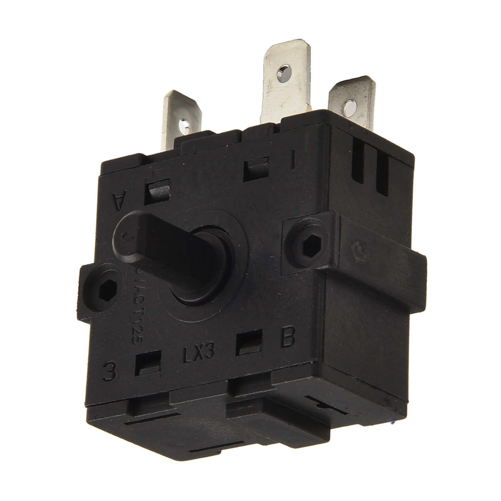 Verwarmer Schakelaar - 3/5 Pin Selector - 16A 250V - Elektrisch Verwarming Onderdeel