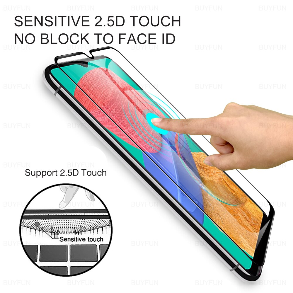 3Pcs Volle Abdeckung Glas Screen Protector Für Samsung Galaxy M33 M32 M 33 32 4G 5G GalaxyM33 auf Für SamsungM33 Schutz Film 6.6&quot;