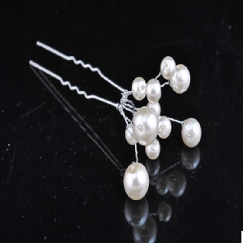 5 pc Simulate Pearl Hairpins Hairstyles Wedding Bridal Hair Pins Hair Jewelry Accessories Hairwear Girls Hair Clips For Women