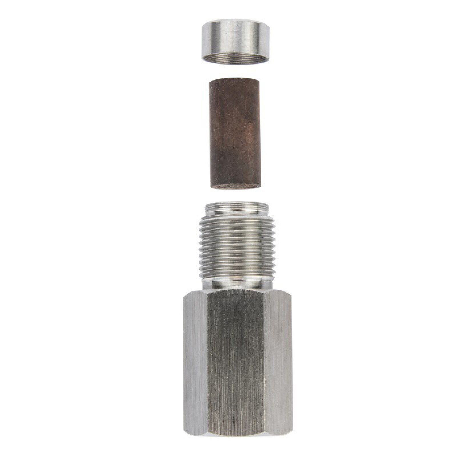 1 Piece Car Oxygen Sensor Extender Spacer Adapter M18X1.5 Thread Check Bung Catalytic Converter Engine CEL O2 Eliminator: Default Title