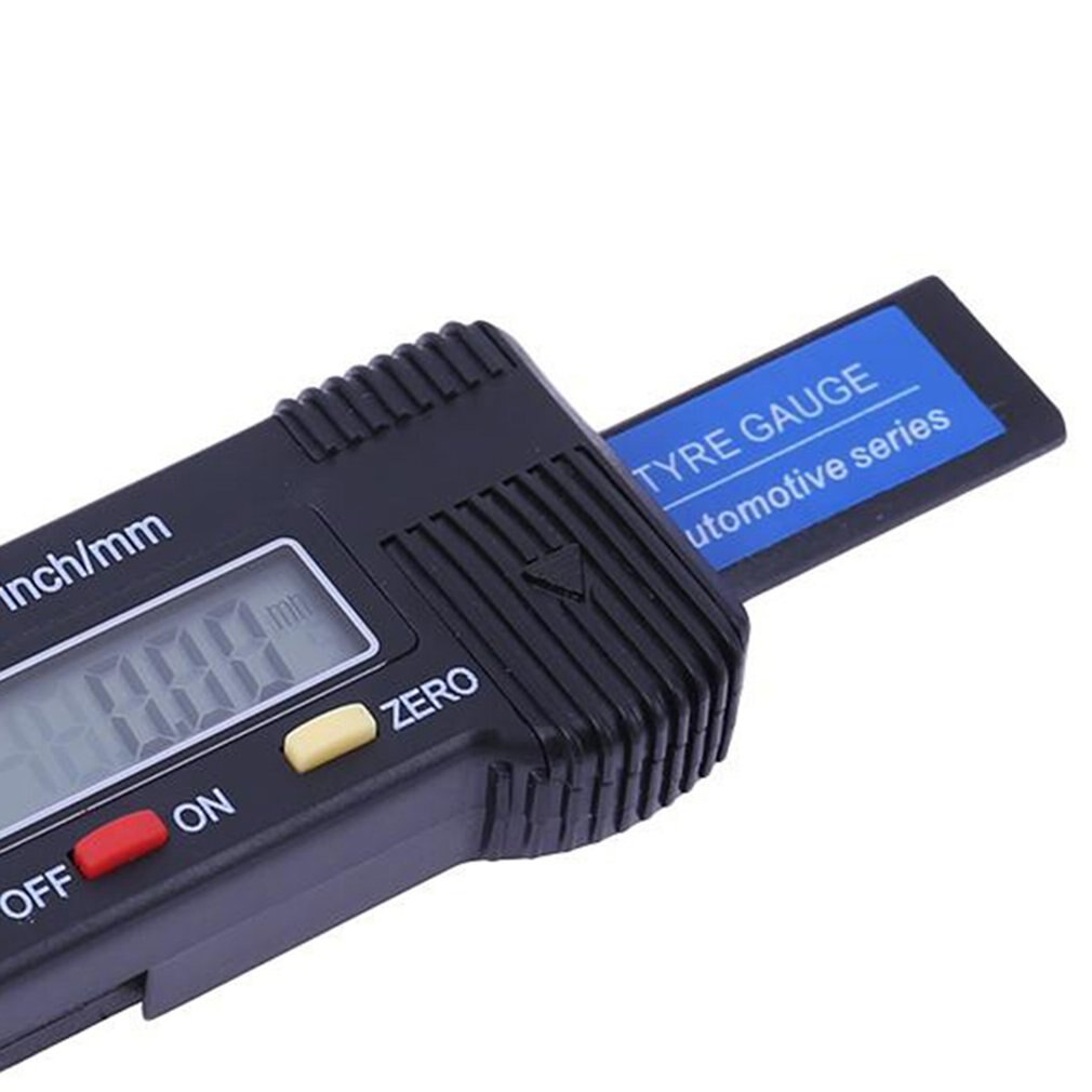 Digital Tire Tread Depth Gauge Digital Tire Depth Gauge Portable Tread Depth Checker Tire Depth Measurer With Lcd Display