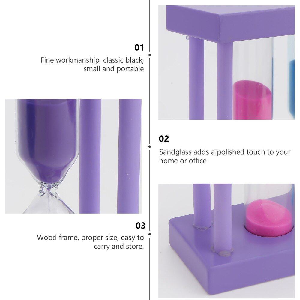 1pc Novel Hourglass Sand Glass Hourglass Sand Timer for Home Office