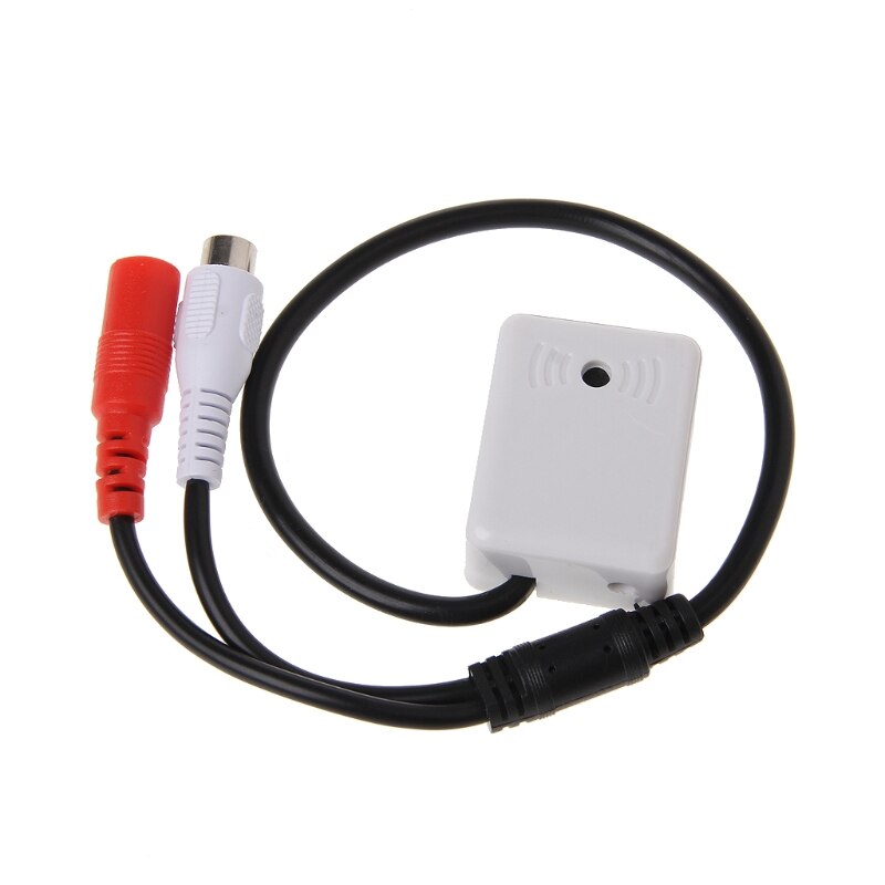 Microphone Pickup Sound Monitoring Device For CCTV Camera Security System