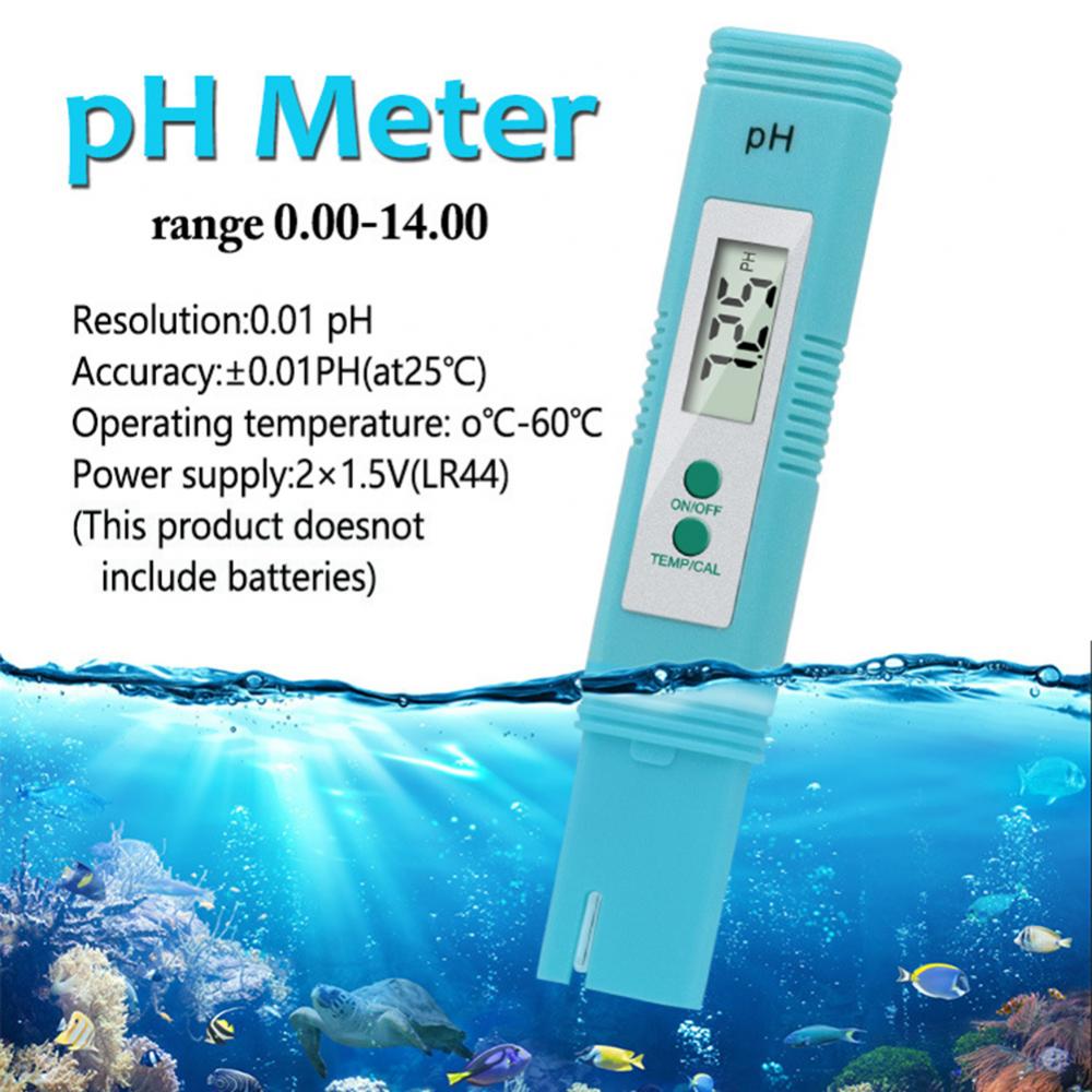 Water Meter Digital Tester Pen Portable Auto Calibration PH Detector