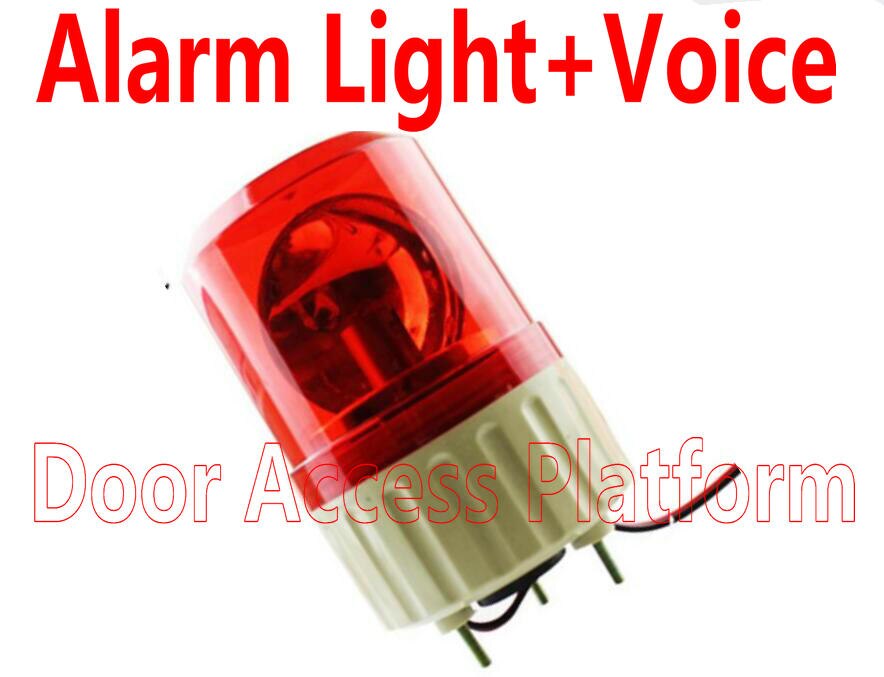 Voice+Warning Alarm Light For Home Alarm Safety System, Security system DC12V/24V/AC220V stroboscopic lamp LED Light access