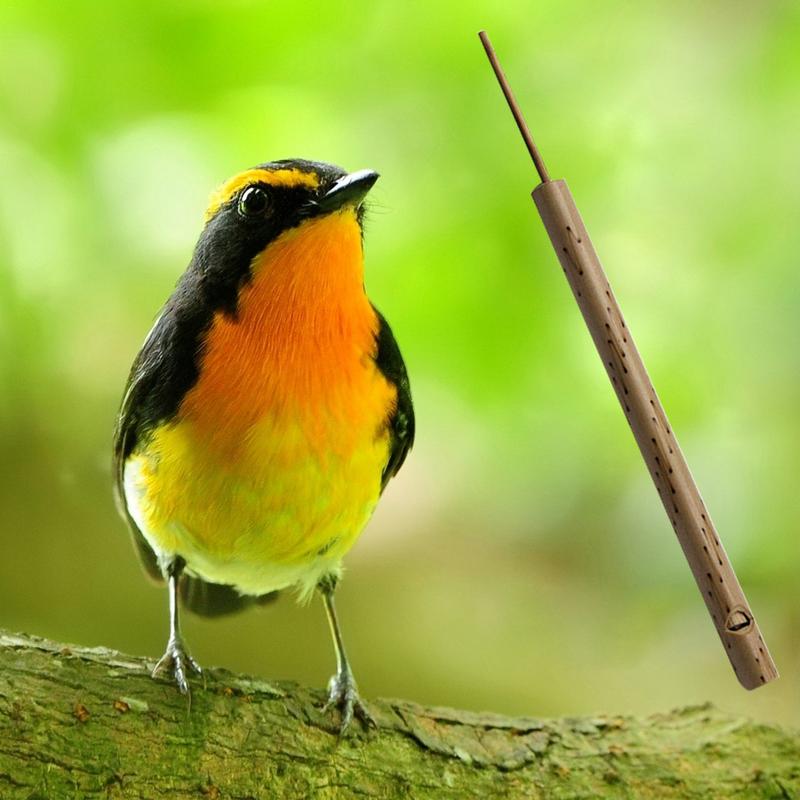 Thaise Bamboe Musical Vogel Fluitje Geluid Fluit Sliding Handgemaakte Souvenirs