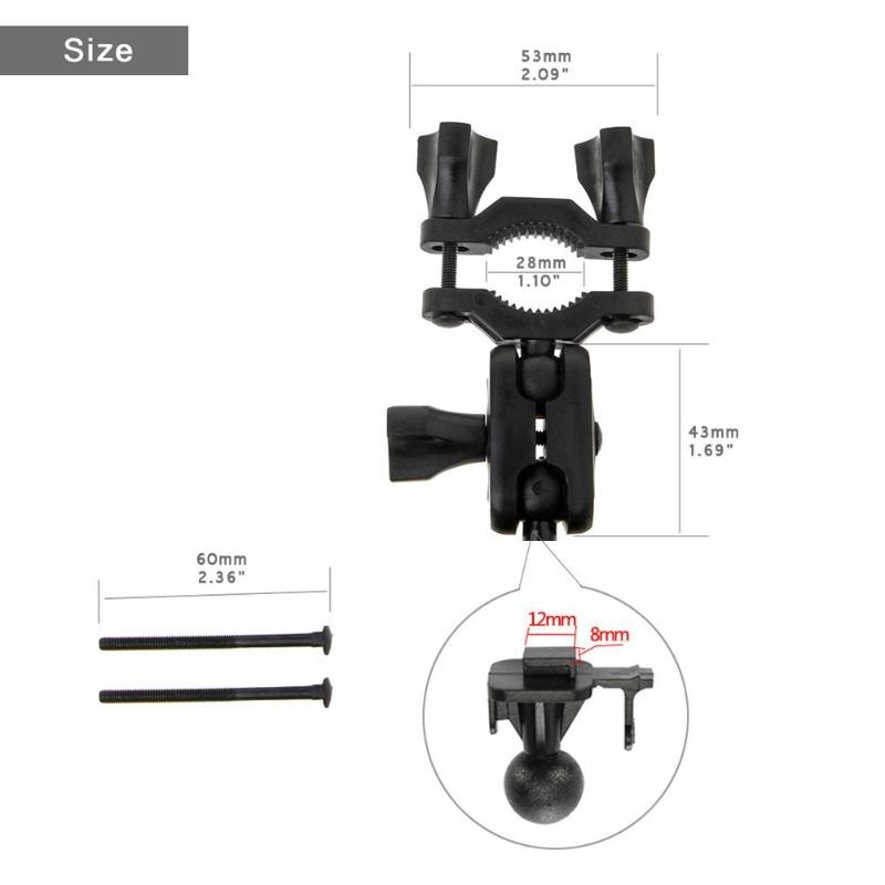 Espejo retrovisor para coche grabadora de salpicadero soporte de cámara para YI Cam accesorios de Interior de coche montaje de DVR soporte