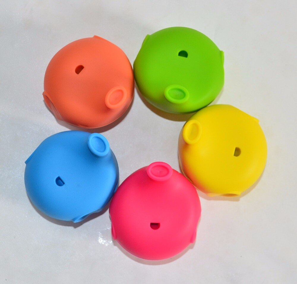Couvercles en silicone fda pour biberons de bébé, biberons sans bpa, couvercles portables pour pailles pour #39