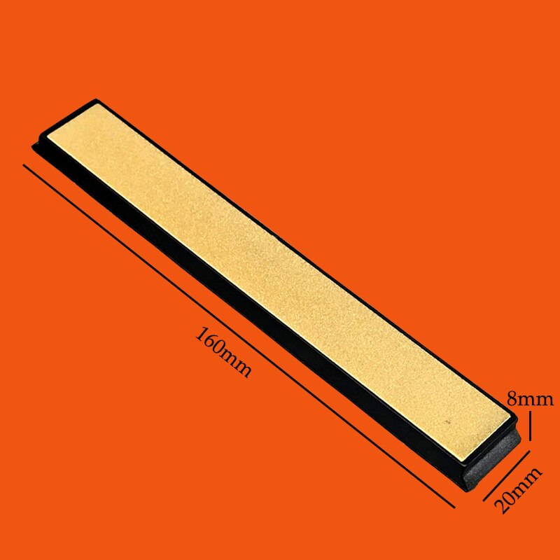 [ Golden ] Diamondnal Knife Sharpener Replacement Fixed Angle Sharpening Stone System Grinding Bar Diamond Whetstone Oil Stone