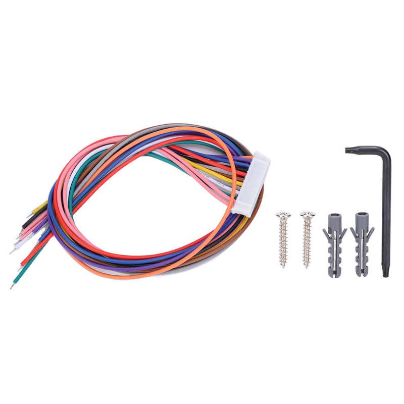 Door Entry Access Control Three Opening Methods Card Password Card + Password Keyboard Backlight Support for Office Buildings