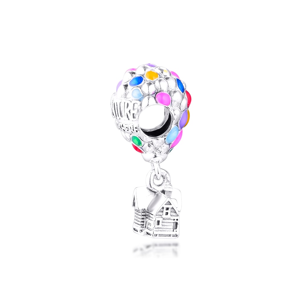 Up House & Balloons Charm Silver kralen voor sieraden maken Fits 925 Silver Original Charms Bracelets For Woman DIY