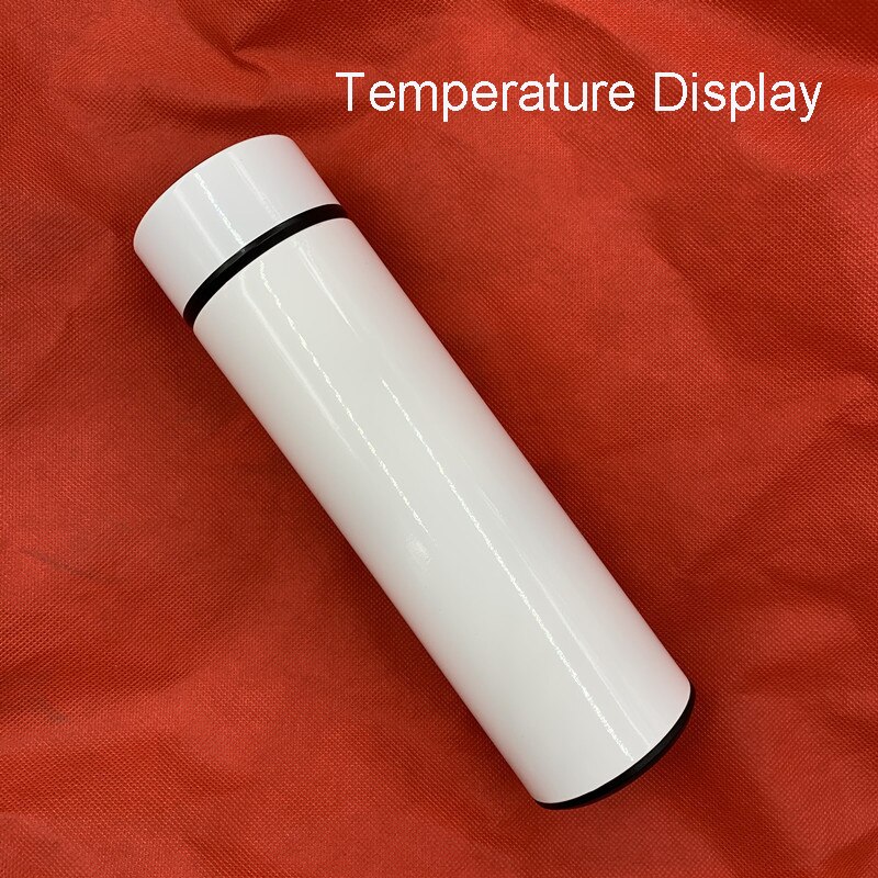 Touch Display Temperature Kettle 500ml Electric Kettles Stainless Steel Vacuum Intelligent Kitchen Appliances Insulation Cup: O