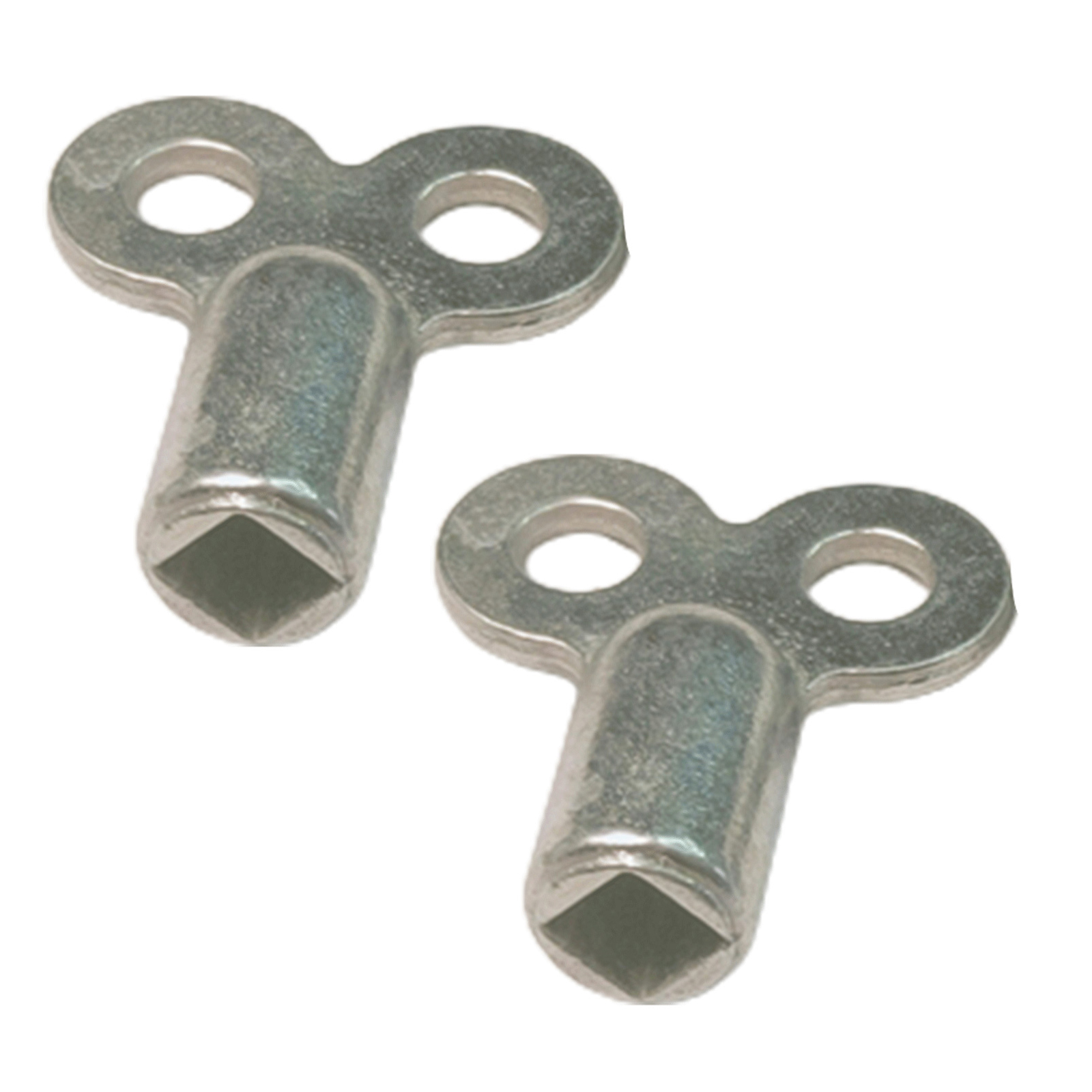 2 Stuks Radiator Klep Sleutel Kraan Sleutel Radiator Waterkraan 5×5mm Klep Socket Speciale Slot Moersleutel zinklegering: Paars