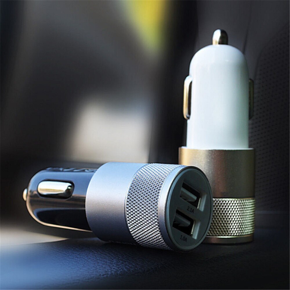 Dual Usb Sigarettenaansteker Autolader Dubbele Twin 2 Poort 12V 3.1 Amp 3 Kleuren Mobiele Telefoon Laders nuttig