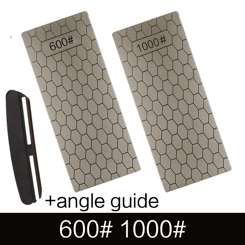 Diamond sharpening stone 400# 600# 1000# 1200# sharpener 1 piece set of ultra-thin honeycomb surface whetstone sharpening tool