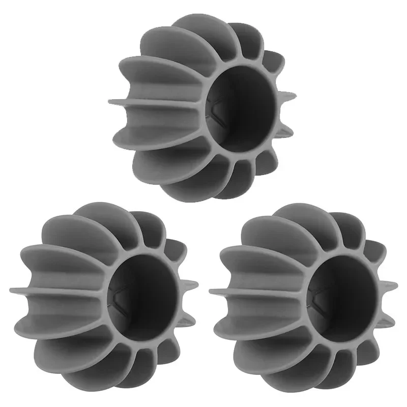 Laundry Ball Reusable Clothes Hair Cleaning Tool Pet Hair Remover Washing Machine Cat Hair Catcher Laundry Ball.: Silver