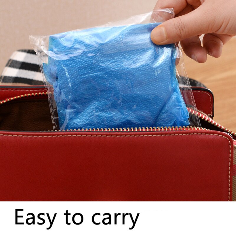 Waterproof Anti Slip Boot Covers Plastic Disposable Shoe Covers Overshoes Safety Rain Boots