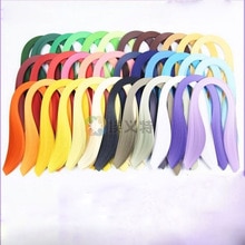 Hoogte 5 mm breedte  * 54cm lengte effen kleur diy papierstrook quillingpapier handgemaakte papierknutsels voor scrapbooking