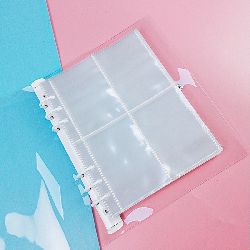 10 st genomskinliga  a5 pärmar 1p 2p 4p fotoalbum pärm refill inner ärmar kort fotokort förvaring löst blad