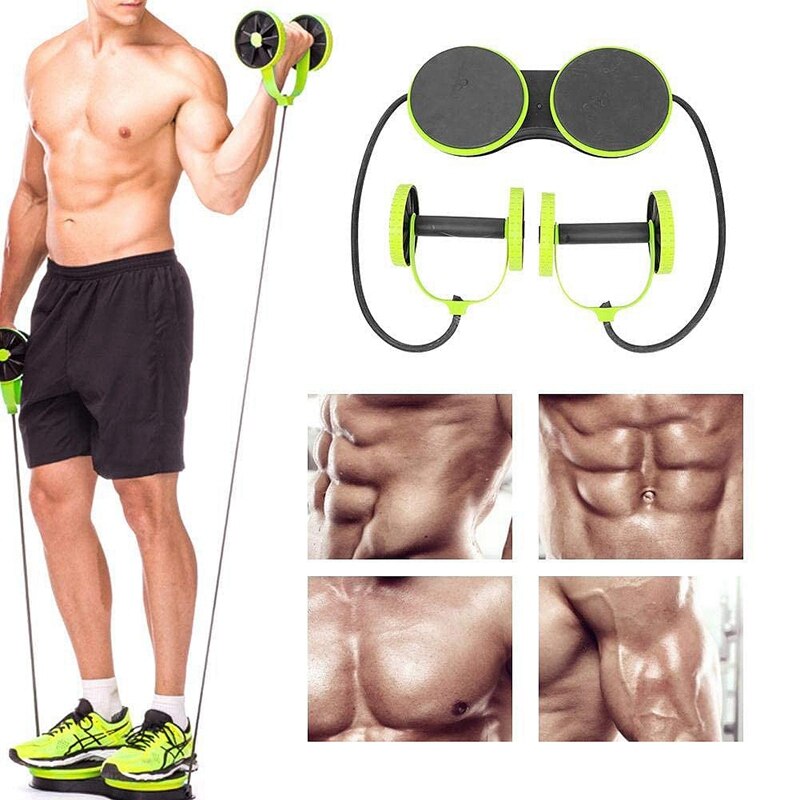 Abdominal Fitness Equipment Abdominal Machine Scroll Wheel Abdominal Exercise Machine Suitable for Home Office Use