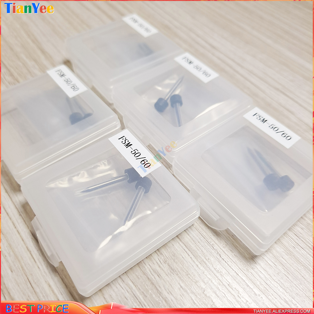 Fiber Optic Fusion Splicer Electrode rod Welding machine electrodes for Fujikura FSM-50S / FSM-60S / 70S / 80S 1/2/5/10pairs lot