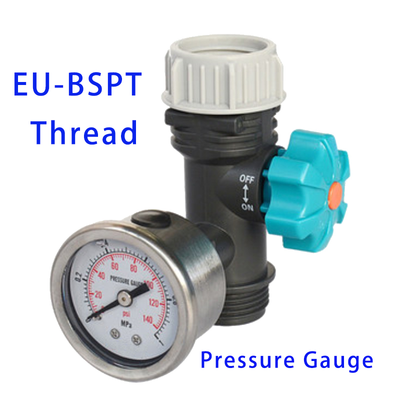 Digital Water Flow Meter Hose Water Meter for Outdoor Garden Hose, Measure Consumption and Water Flow Rate with Quick Connectors: Red