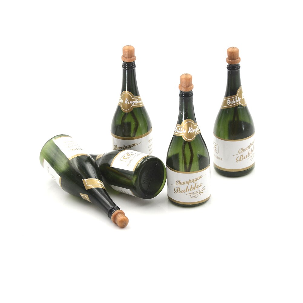 5 Stks/set Kids Favoriete Klassieke Speelgoed Bellen Best Birthday Party Champagne Fles Diy Self Watering Bubble Flessen