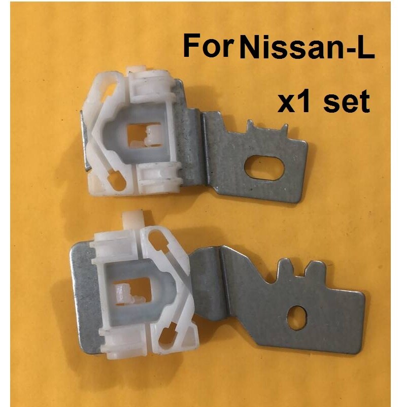 X2 Set (1 Links + 1 Rechts) voor Nissan Qashqai Window Regulator Reparatie Clips Front Links & Rechts 2007