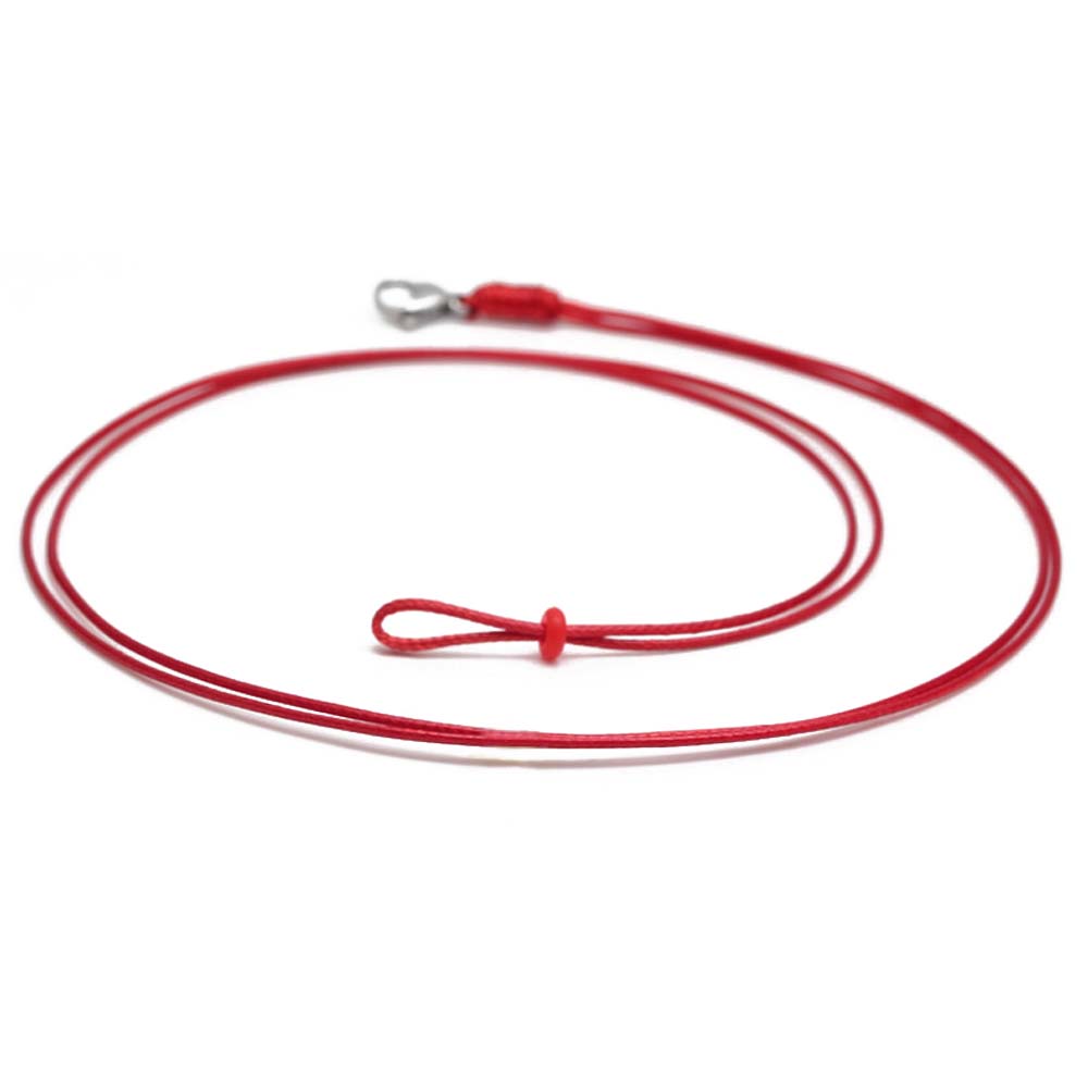 Cadena de cuerda de cuero trenzado de acero inoxidable de doble hebra de 1mm para pulsera DIY, collar, Material de accesorios para hacer joyería
