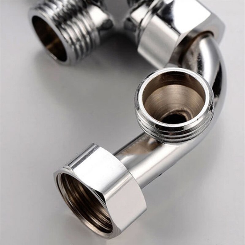 1pc badkarsblandare mässing 2- funktionsuttag väggmonterade badkar duschkranar blandare kromfinish
