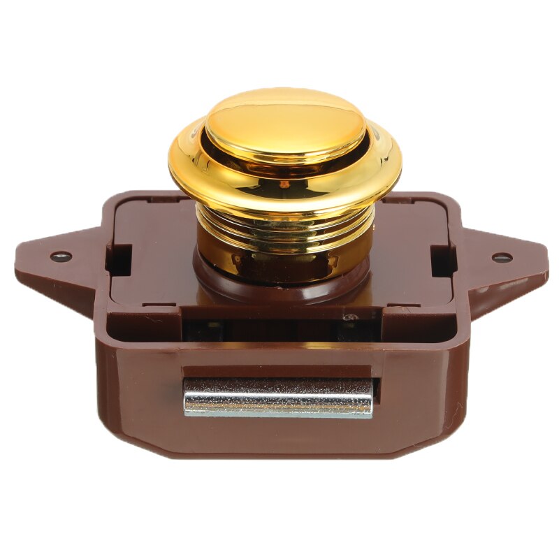 1 Set Universele Camper Auto Push Lock Rv Caravan Boot Hardware Kast Deurknop Home Mini Lade Klink Knop Sloten: D