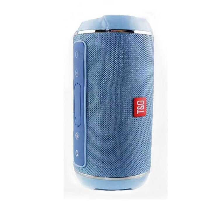 Draadloze Bluetooth Speakers High Power 40W Waterdichte Stereo Bass Draagbare Outdoor Kolom Muziekspeler Subwoofer Usb/Tf/aux MP3: Blue