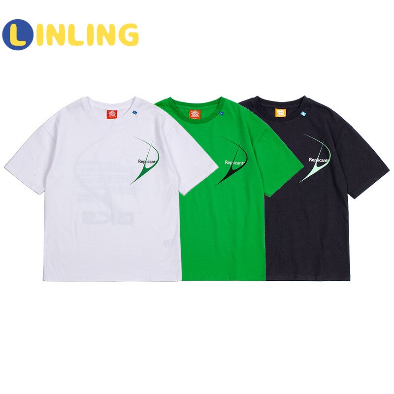 LINLING enfants impression vêtements garçons filles à manches courtes T-shirt enfants t-shirts hauts enfant coton vêtements été P237