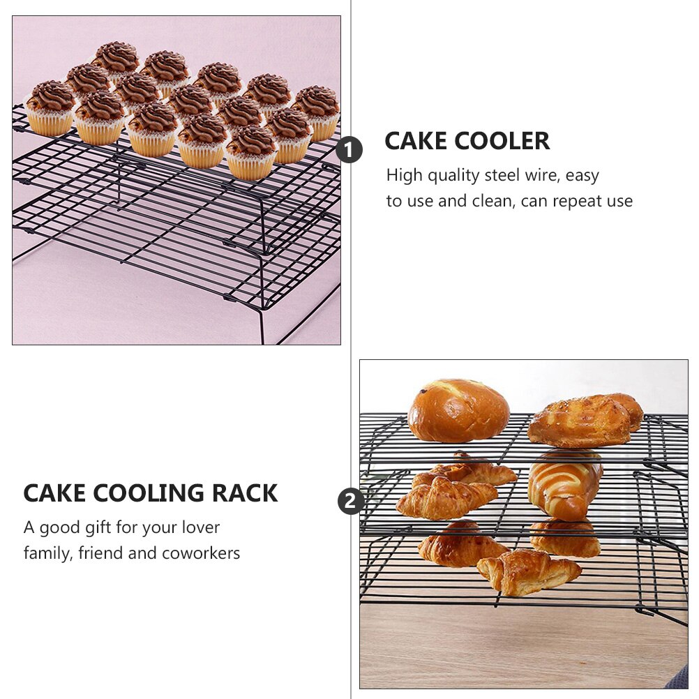 1 Set Cake Cooling Rack Net Cookies Biscuits Bread... – Grandado
