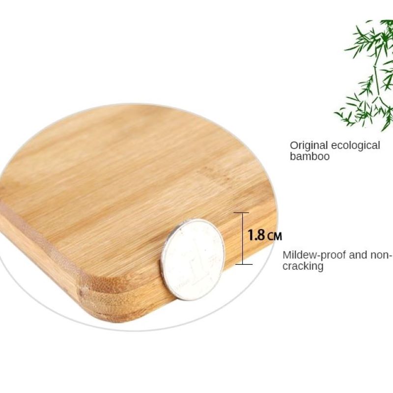 Wooden Chopping Board Cutting Board Household Rolling Dough Cutting Fruit Mildew-Proof Multi-Specification Universal